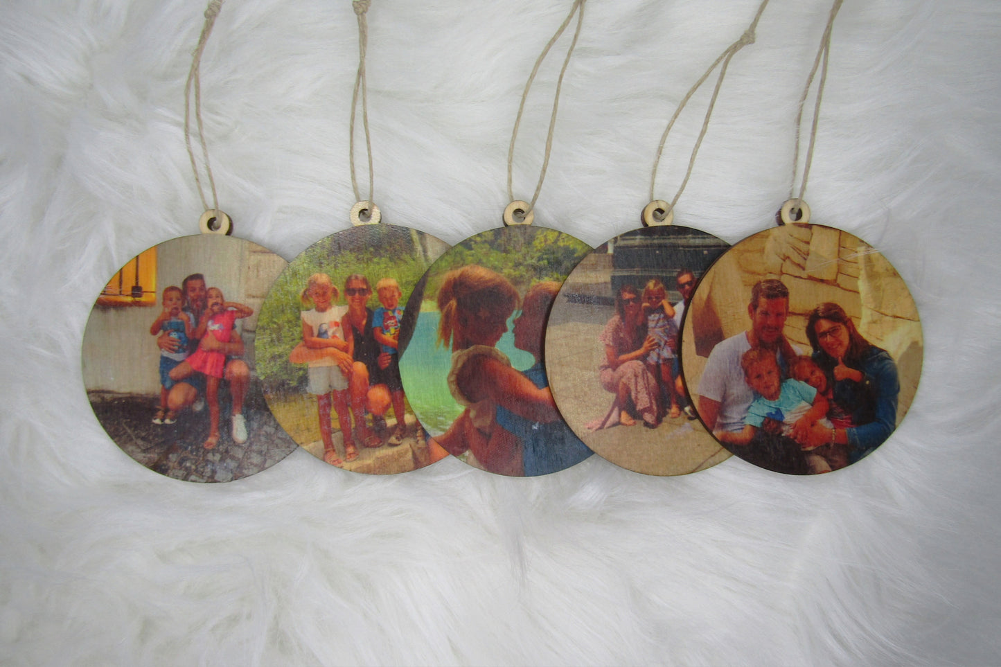 Kerstornament met foto