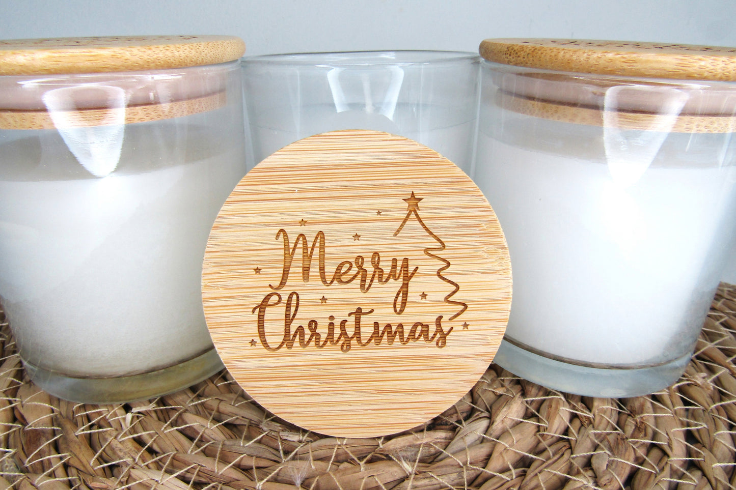 Geurkaars Vanille - Merry Christmas 3