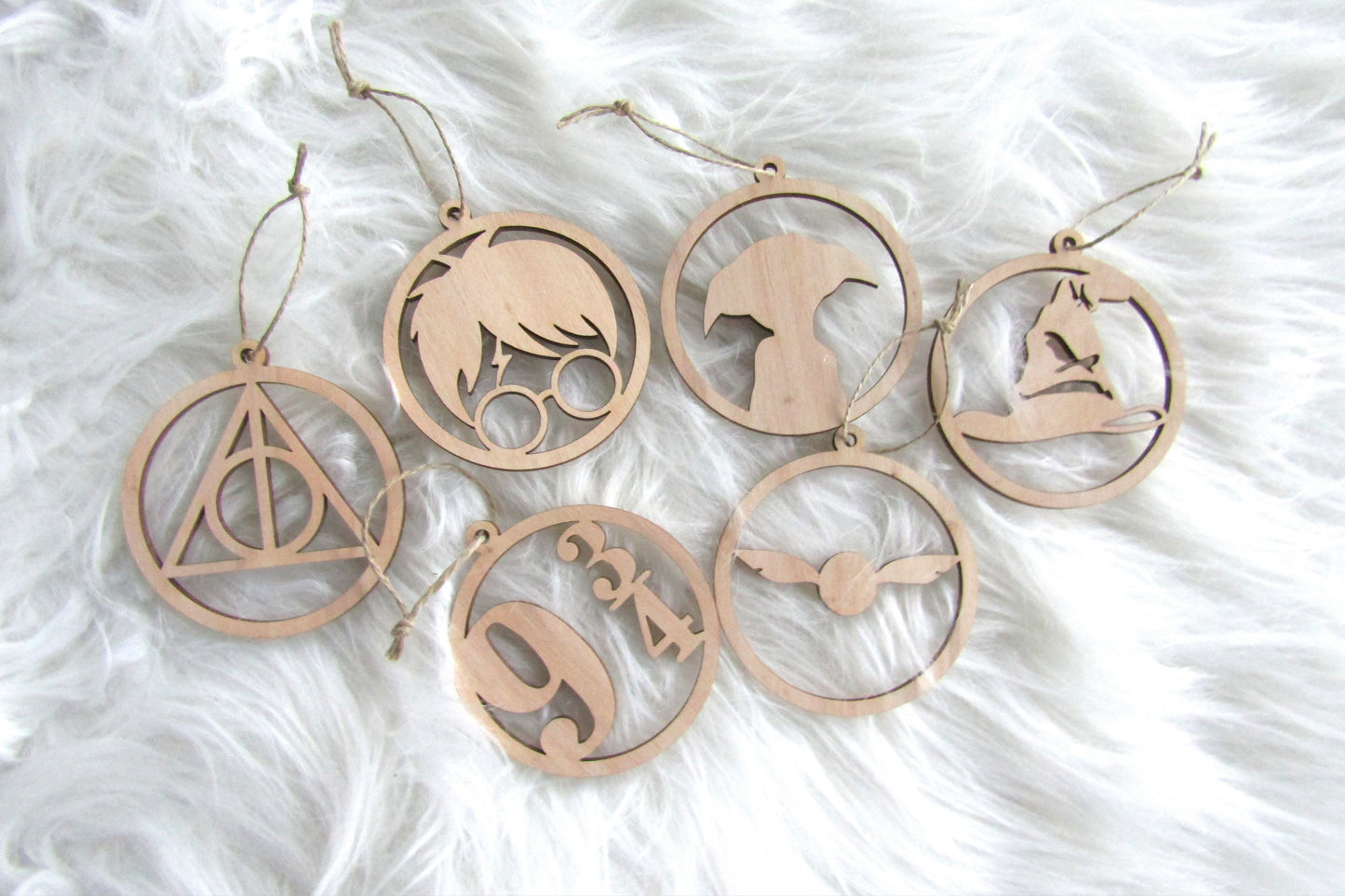 Ornamenten Harry Potter (Set van 6)